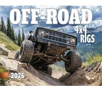 2026 Off-Road 4x4 Wall Calendar 16-Month X-Large Size 14x22, Truck Overland Calendar by The KING Company-Monster Calendars
