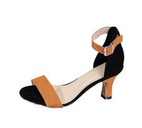 2026 Office Women High Heels Crisscross Ankle Toe Slingback Stilettos Block Heel Faux Leather Interview Date Night Patent Court Shoes Mid Commute Smart (7)