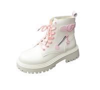 2026 Office Women Ladies' White Heart Shaped Buckle and Snow Boots Chelsea Lug Sole Lightweight City Walking Country Walk Over The Knee Stretch High Heel (5)