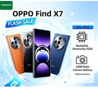 2026 Official New OPPO Find X7 5G Unlocked Phone 6.78' Large Display Dimensity 9300 Flagship Chip 50MP High-definition Camera blue