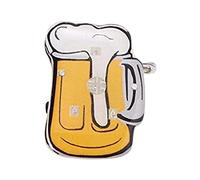 2026 Oktoberfest Beer Mug Brooch Pin Festive German Celebration Accessory Souvenir Collectible (White, One Size)