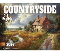 2026 Old English Countryside Wall Calendar 16-Month X-Large Size 14x22, by The KING Company-Monster Calendars