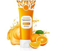2026 Orange Exfoliating Gel for Face and Body, Deep Pore Cleansing, Moisturizing Skin Care, Blackhead Removal, Natural Orange Scrub (1)