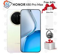 2026 Original HONOR X80 Pro Max 6.8 Inches 120Hz AMOLED Display Snapdragon 6 Gen 5 Camera 50MP Big Battery 11000mAh Smartphone White