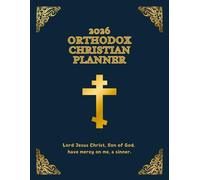 2026 Orthodox Christian Day Planner: Based off the New Calendar (Alternate Cover): 8.5x11in