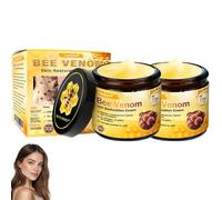 2026 Ourlyard Bee Venom Skin Restoration Cream, Professional Ourlyard Bee Venom Skin Treatment Cream, Improves Various skin Blemishes and Provides Deep Moisturizing 50ml (2Box)