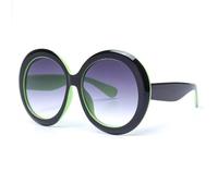 2026 Oversized Round Vintage Sunglasses Goggle For Women Gradient Punk Sun Glasses Men Trends Retro Shades Eyewear