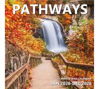 2026 Pathways Nature Scenic Large Wall Calendar 12 Month
