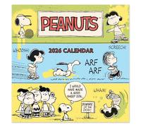 2026 Peanuts Square Wall Calendar