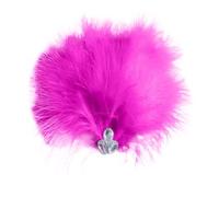 2026 Pearl Feather Hair Clip Elegant Carnival Accessory for Stage Performances Celebrations (RD2, One Size)