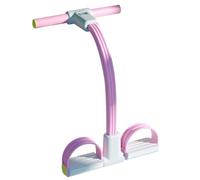 2026 Pedal Puller Resistance Rope | Polyester Cotton, Foam, PP Tube, 28.5x43cm | 6-Tube Ab Exercise Equipment, Rechargeable Type-C | For Arm, Leg Workouts, Home Gym Fitness Training