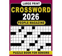 2026 People Magazine Crossword Puzzle Book For Seniors Large Print