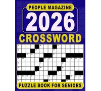 2026 People Magazine Crossword Puzzles Book For Seniors: Enjoyable Mental Workouts for Clarity and Cognitive Health