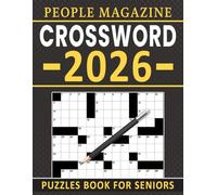2026 People Magazine Crossword Puzzles Book For Seniors: Relaxed, approachable challenges supported by helpful answer pages