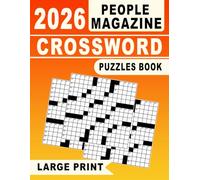 2026 People Magazine Crossword Puzzles Book Large Print: Big Print Brain Exercise for Relaxed and Engaging Word Fun