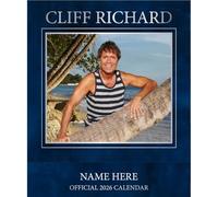 2026 PERSONALISED CALENDAR CLIFF RICHARD MONTH TO VIEW SQUARE WALL CALENDAR OFFICIAL PRODUCT