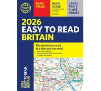 2026 Philip's Easy to Read Road Atlas of Britain
