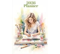 2026 Planner - 200 Craft Themed Pages To Organise Your Life: The Perfect Creative Organiser for Scrapbookers, Quilters, Knitters, Paper Crafters & Makers