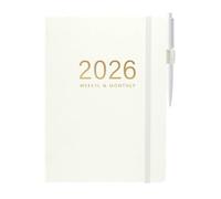2026 Planner - 8.46x6.1x0.47 Inches A5 Academic Notebook | Portable Calendar Planner for Kids Adults Travel College Graduation Home Business Workplace School Study Meeting