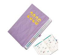2026 Planner, A5 Appointment Calendar with Waterproof Cover, Monthly & Daily Planner 2026 Notebook, for Home, School, Teaching, College, Office, Appointments, Study Planning, Students