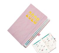 2026 Planner - A5 Notebook with Waterproof and Tab | 2026 Yearly Planner with Monthly Calendar | For Home School College Office Appointments and Academic Planning