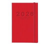 2026 Planner - A5 Planning Agenda Notebook With Tabs, Yearly Planner 2026 For Organizing To-Do List Home School Offices Classroom Meeting Room Studio
