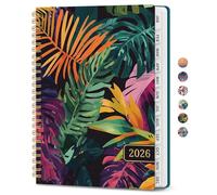 2026 Planner, Aesthetic Weekly and Monthly Planner for Women, Jan 2026 to Dec 2026, Hardcover 2026 Calendar Book with Monthly Tabs, Inner Pocket, Perfect for Office Home School - A4 (8.5" x 11