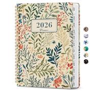 2026 Planner - Aesthetic Weekly and Monthly Planner, Jan 2026 - Dec 2026, Spiral Bound Calendar Planner, Perfect for Office Home School Supplies - A5 (6.3" x 8.5"), Herbs