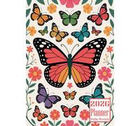 2026 Planner: Butterfly Themed Cover Design Daily Weekly Diary 12 Month Calendar Vision board Schedule Organizer Goals Dairy Notes
