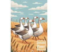 2026 Planner: Goose Themed Cover Design Daily Weekly Diary 12 Month Calendar Vision board Schedule Organizer Goals Dairy Notes