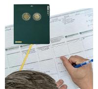 2026 Planner - Hardcover Large Weekly Note Book, Jan-Dec Yearly Calendar with Monthly Tabs, Appointment Schedule Organizer, Academic Diary, Business Journal for Work Vacation To-Do List