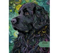 2026 Planner: Mosaic Dogs Newfoundland: Stylish Weekly and Monthly Organization