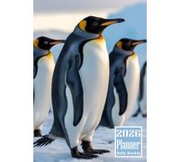 2026 Planner: Penguin Themed Cover Design Daily Weekly Diary 12 Month Calendar Vision board Schedule Organizer Goals Dairy Notes