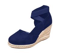 2026 Platform Dance Shoes for Women, Chunky Bridal Shoes with Straps, Traditional High Heels, Elegant Comfortable Holiday Shoes with Heel for October, blue, 6 UK
