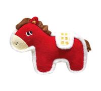 2026 Plush Horse Red Cute Lucky Decoration
