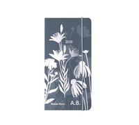 2026 Pocket Diary - Matilda Myres - Week on One Page, Notes on Other - Elastic Closure - Personalised Diary in Grey