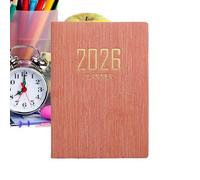 2026 Pocket Planner | A7 Pocket Calendar Notebook | 365 Days English Version Daily Planner - for Notes Schedule Budget Work School Business Workplace Family Student Adult Women Men
