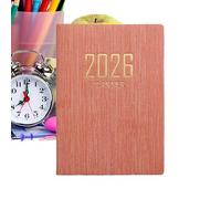 2026 Pocket Planner For Purse,A7 Planning Paper Calendar,365 Days English Version Daily Planner | For Schedule Goalv Budget Notes Work School College Student Adult Women Teacher