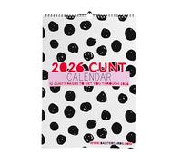 2026 Polka Dot Cunt A4 Calendar, funny calendar, banter cards, rude calendar, 2026 planner, Rude Gifts, Funny Gifts