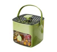 2026 Portable Ice Cube Maker with Compact Design for Freezers Practical Storage Drawer System Ideal for Household and Outdoor Activities (B, One Size)