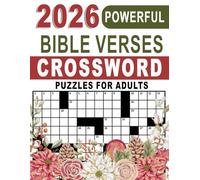 2026 Powerful Bible Verses Crossword Puzzles For Adults: Faith-Filled Clues and Words to Strengthen the Spirit