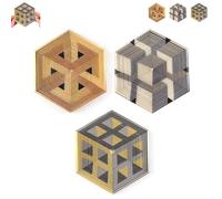 2026 Premium Hexagon Twist Illusion, 3D Printed Hexagonal Fractal Fidget Gadget, The Twist Illusion Sensory Gadget, Stress Relief Pocket Toy, Office Desks As A Stress-Relief Gifts (3Pcs)