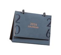 2026 Premium Leather Calendar 12-Month Planner Jan-Dec Desktop Organizers with Holiday Dates & Notes Desktop Calendar for Clients