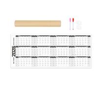 2026 Premium Wall Calendar with Spacious Grids for Note Color Coded Months Thick Paper Not Crease Design School Use Jumbos Yearly Planner School