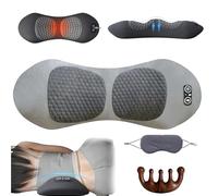 2026 Prevalnt Theraback 3 in 1 Back Therapy, with Spinal Traction, Therapeutic Heat, and Vibration Massage, Get Relief from Chronic Back Pain, 135°Golden Curvature, Easy Stress Relief (Light Gray)