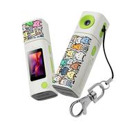 2026 Professional Compact Thumb Camera for Handheld 4K Video Recording with Wide Angle Lens One-Handed Operation (White, 10 x 6 x 3 cm)