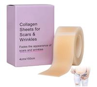 2026 Professional Waterproof Silicone Scar Sheets - Scar Tape for Surgical Scars, Collagen Silicone Scar Tape for Wrinkles,Collagen Sheets for C Section,Hyaluronic Acid Repair Tape for Keloid (PP)