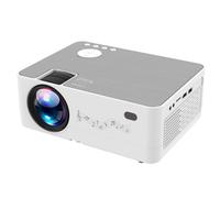 2026 Projector with WiFi and Bluetooth, Wireless Portable Movie Projector, 1080P 150" Display Home Theater, HDMI/AV & Carrying Bag Included, Compatible with Phone/Laptop White (Q9)