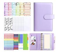 2026 PU Leather Weekly Planner | Savings Book & Budget Planner 2026 - For Financial Challenge Savings Payment Planning Home & Office Travel