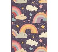 2026 Rainbow Planner: Weekly + Monthly, Holidays, Moon Phases, Goals, Contacts, Passwords, Journal Paper